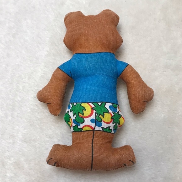 Vintage Sugar Bear Post Cereal mascot mini plush toy - Picture 2 of 3